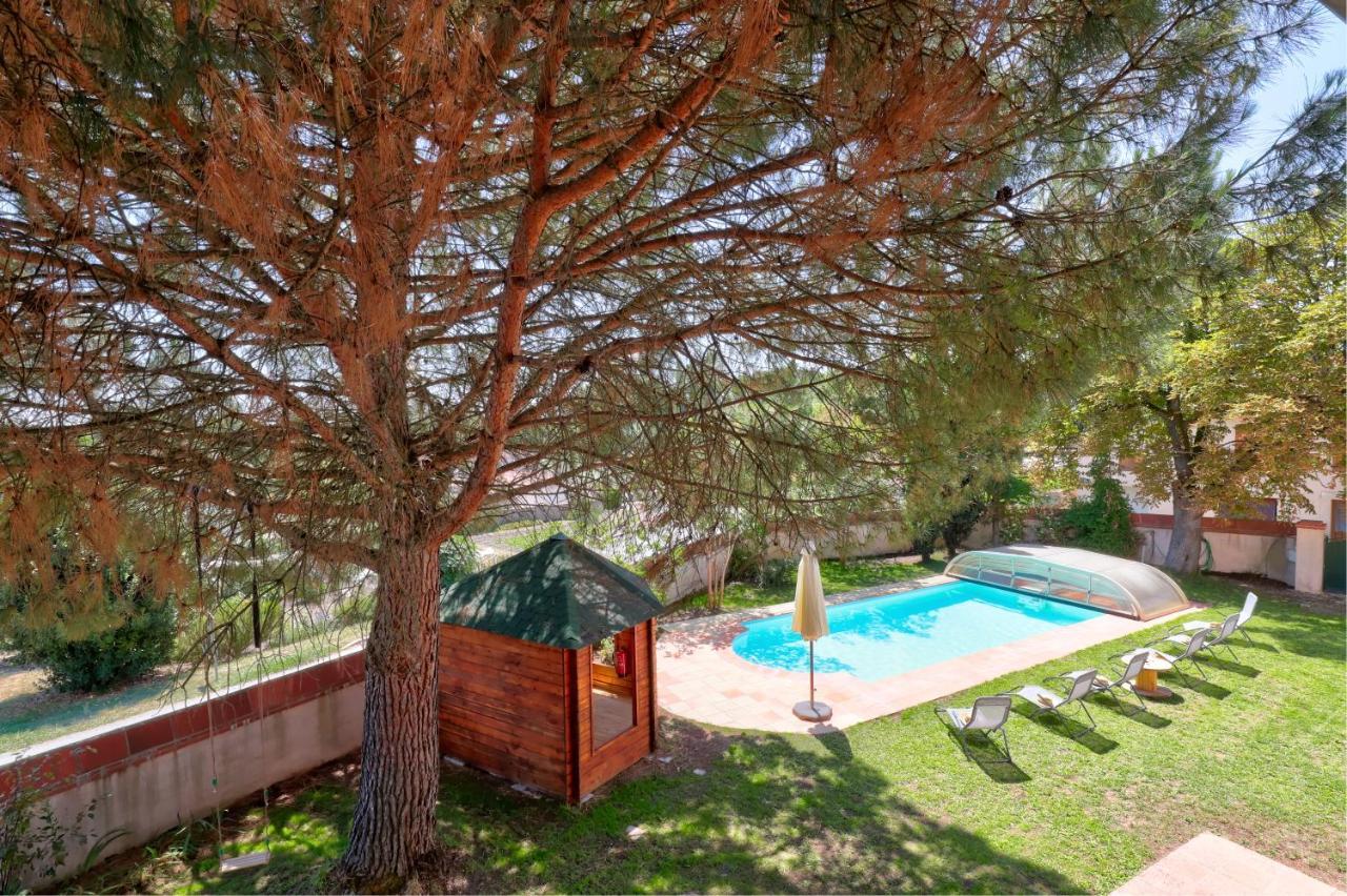 Gîte la grappe Occitane - 14 personnes - piscine privée Ambres Extérieur photo